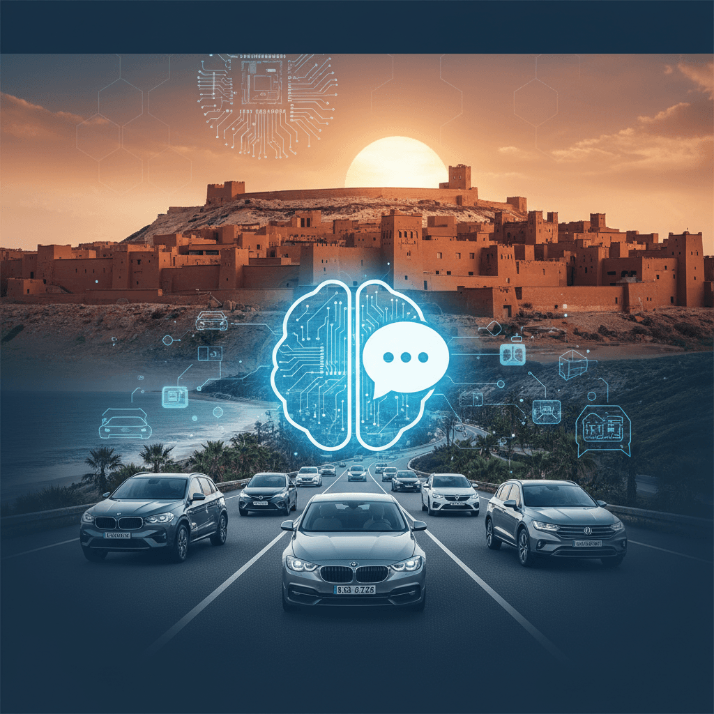 Wie Chatbots die Mietwagenbranche in Marokko transformieren