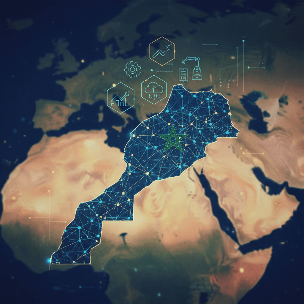Marokko 2030: Wie die digitale Transformation Unternehmen durch Automatisierung neu gestaltet